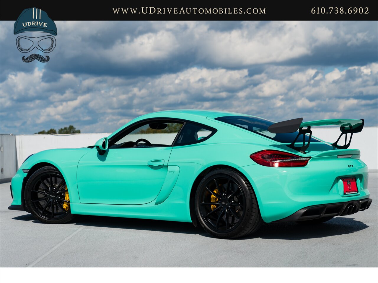 2016 Porsche Cayman GT4  PTS Mint Green 1 of 2 PCCB Bucket Seats PPF - Photo 5 - West Chester, PA 19382