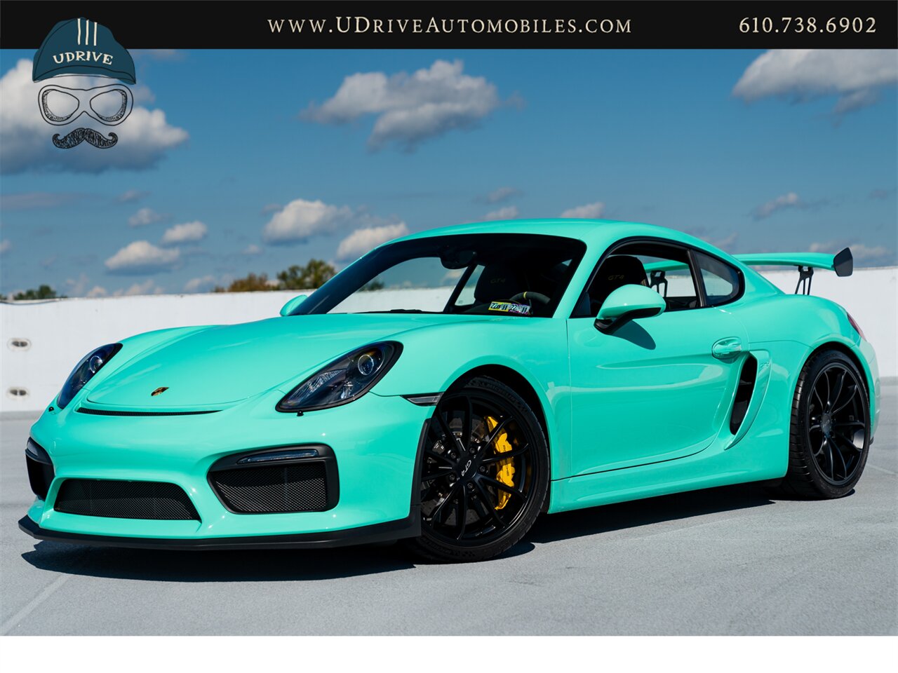 2016 Porsche Cayman GT4  PTS Mint Green 1 of 2 PCCB Bucket Seats PPF - Photo 1 - West Chester, PA 19382