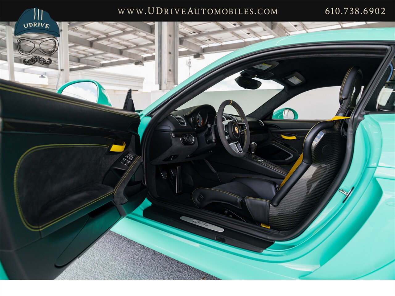 2016 Porsche Cayman GT4  PTS Mint Green 1 of 2 PCCB Bucket Seats PPF - Photo 27 - West Chester, PA 19382