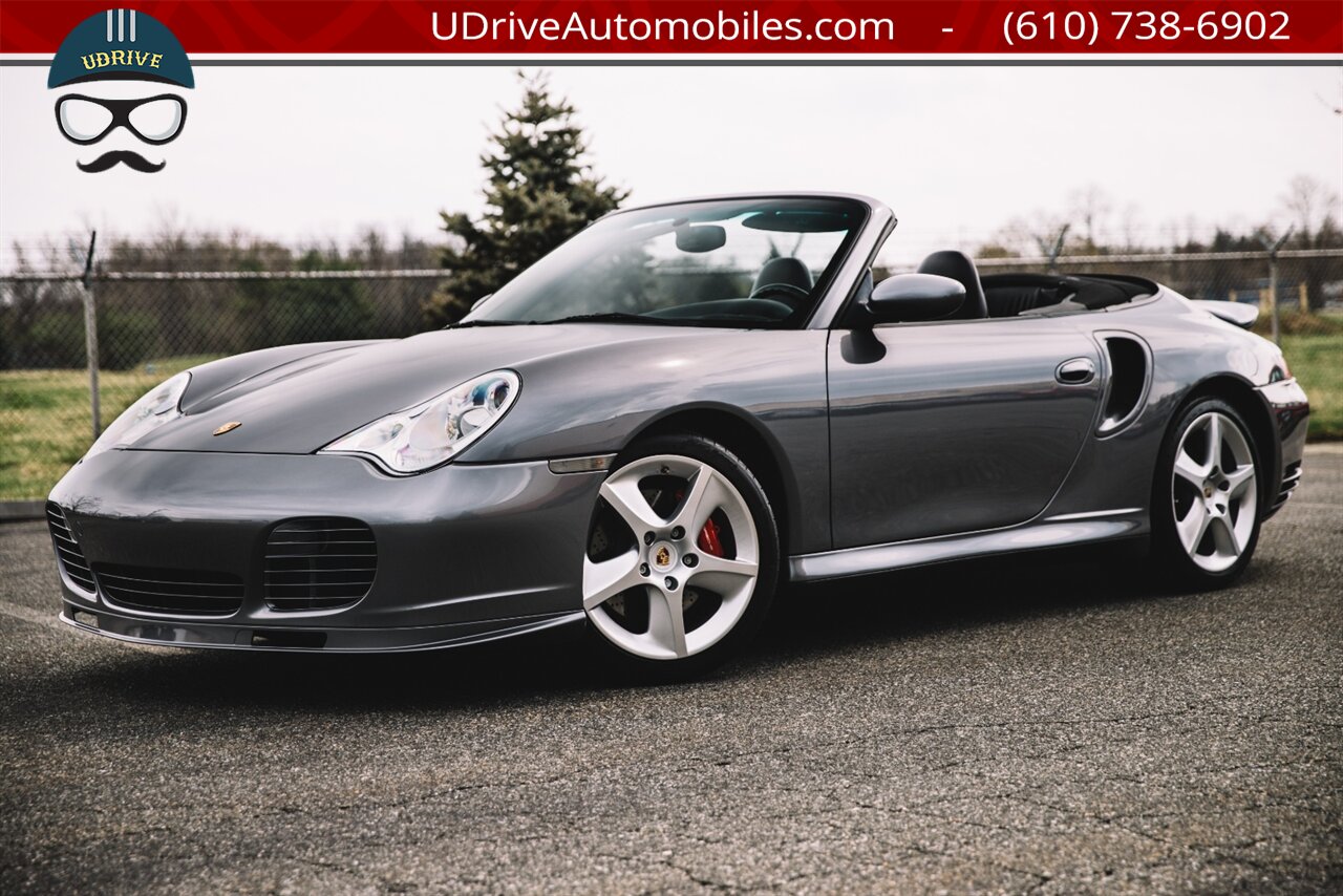 2004 Porsche 911 996 Turbo Cabriolet 6Spd Techno Whls Sport Shifter  1 Owner $140k MSRP - Photo 1 - West Chester, PA 19382