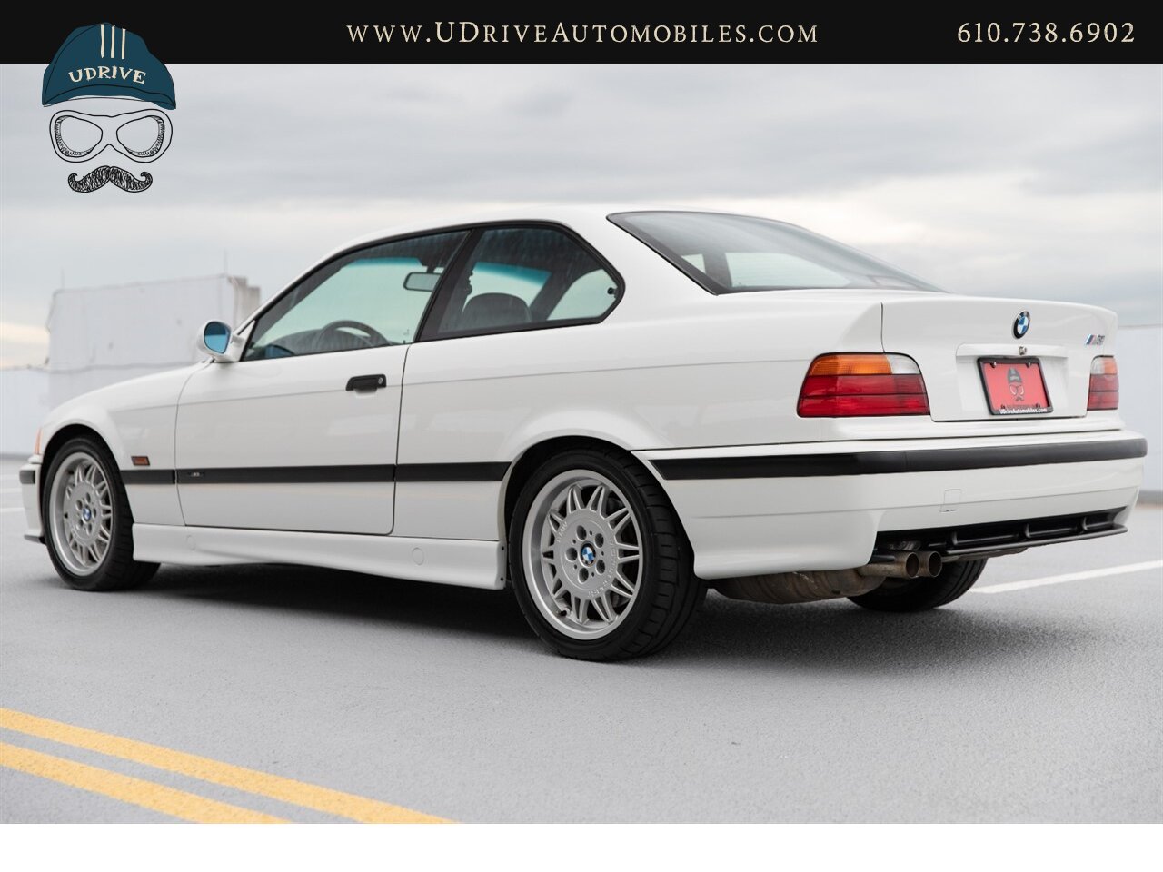 1995 BMW M3 E36 Alpine White over Black Vader Seats  5 Speed - Photo 21 - West Chester, PA 19382