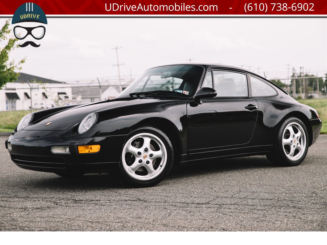 1995 Porsche 911 993 Carrera 6 Speed 16k Miles Service History  Black over Black Spectacular Stock Example 1 Owner Clean Carfax - Photo 1 - West Chester, PA 19382