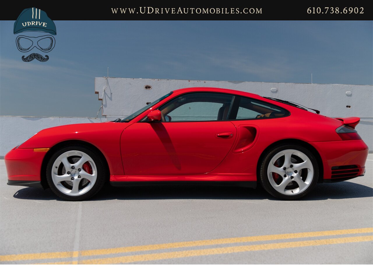 2003 Porsche 911 Turbo 996 Turbo X50 Power Kit 6 Speed Manual  Rare Color Guards Red over Brown Natural Leather - Photo 9 - West Chester, PA 19382