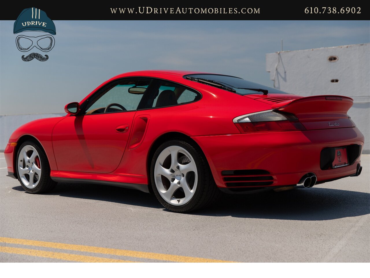2003 Porsche 911 Turbo 996 Turbo X50 Power Kit 6 Speed Manual  Rare Color Guards Red over Brown Natural Leather - Photo 24 - West Chester, PA 19382