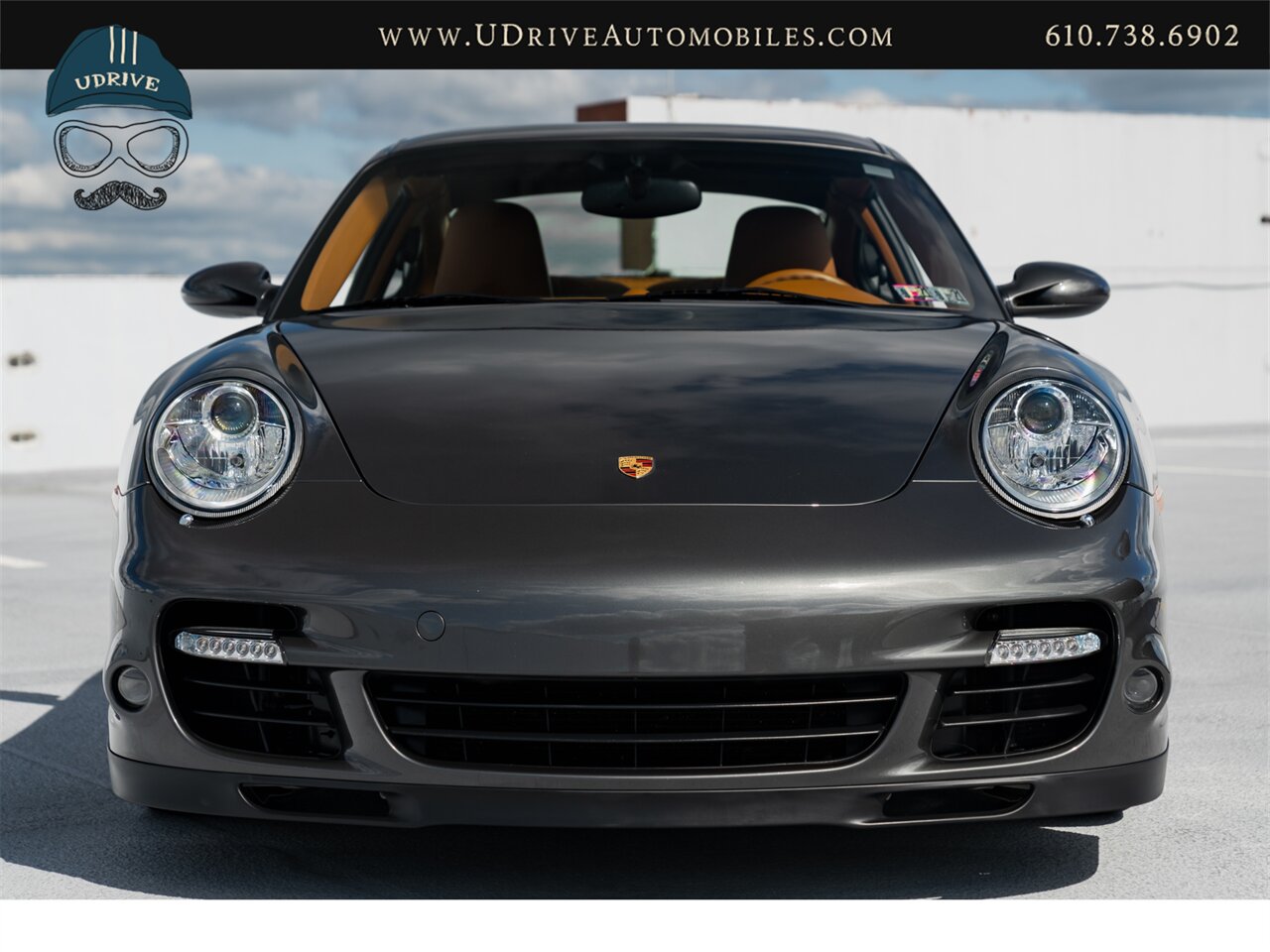 2007 Porsche 911 Turbo  997 6 Speed Manual Slate Grey Brown Natural Lthr Chrono Service History - Photo 13 - West Chester, PA 19382