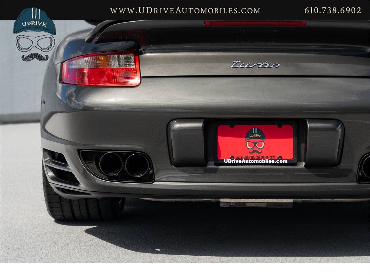2007 Porsche 911 Turbo  997 6 Speed Manual Slate Grey Brown Natural Lthr Chrono Service History - Photo 24 - West Chester, PA 19382