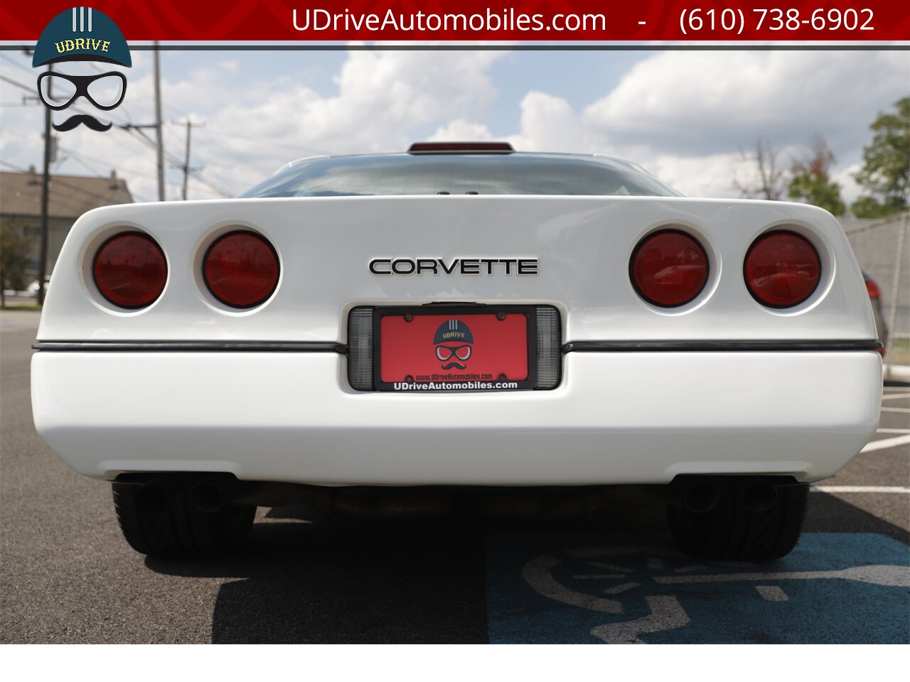 1990 Chevrolet Corvette 3k MIles 1 Owner White over Red Sport Seats   - Photo 20 - West Chester, PA 19382