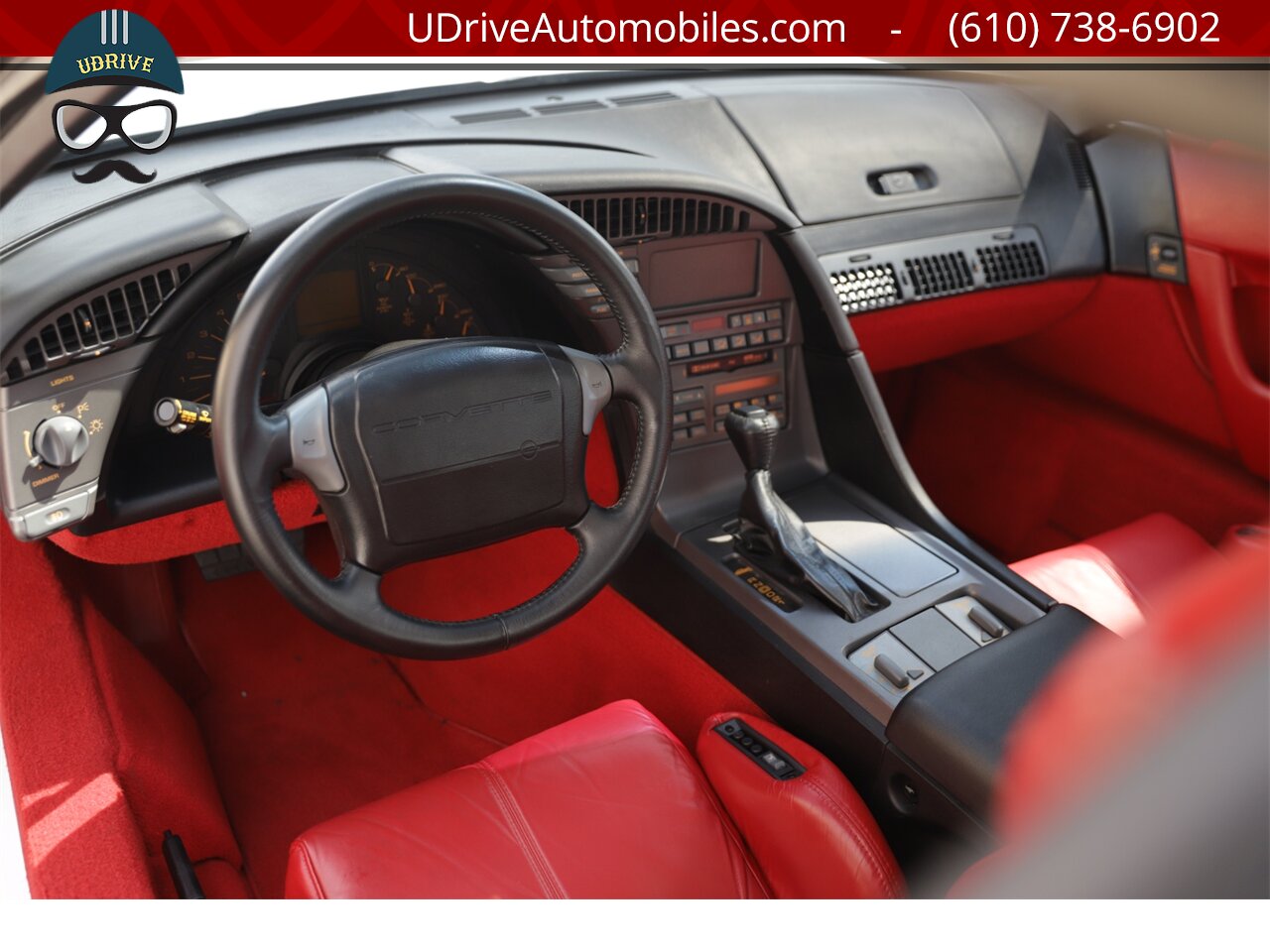 1990 Chevrolet Corvette 3k MIles 1 Owner White over Red Sport Seats   - Photo 27 - West Chester, PA 19382