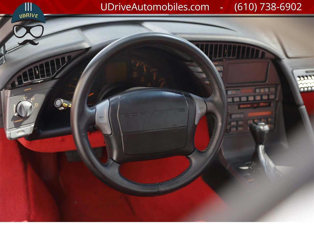 1990 Chevrolet Corvette 3k MIles 1 Owner White over Red Sport Seats   - Photo 28 - West Chester, PA 19382
