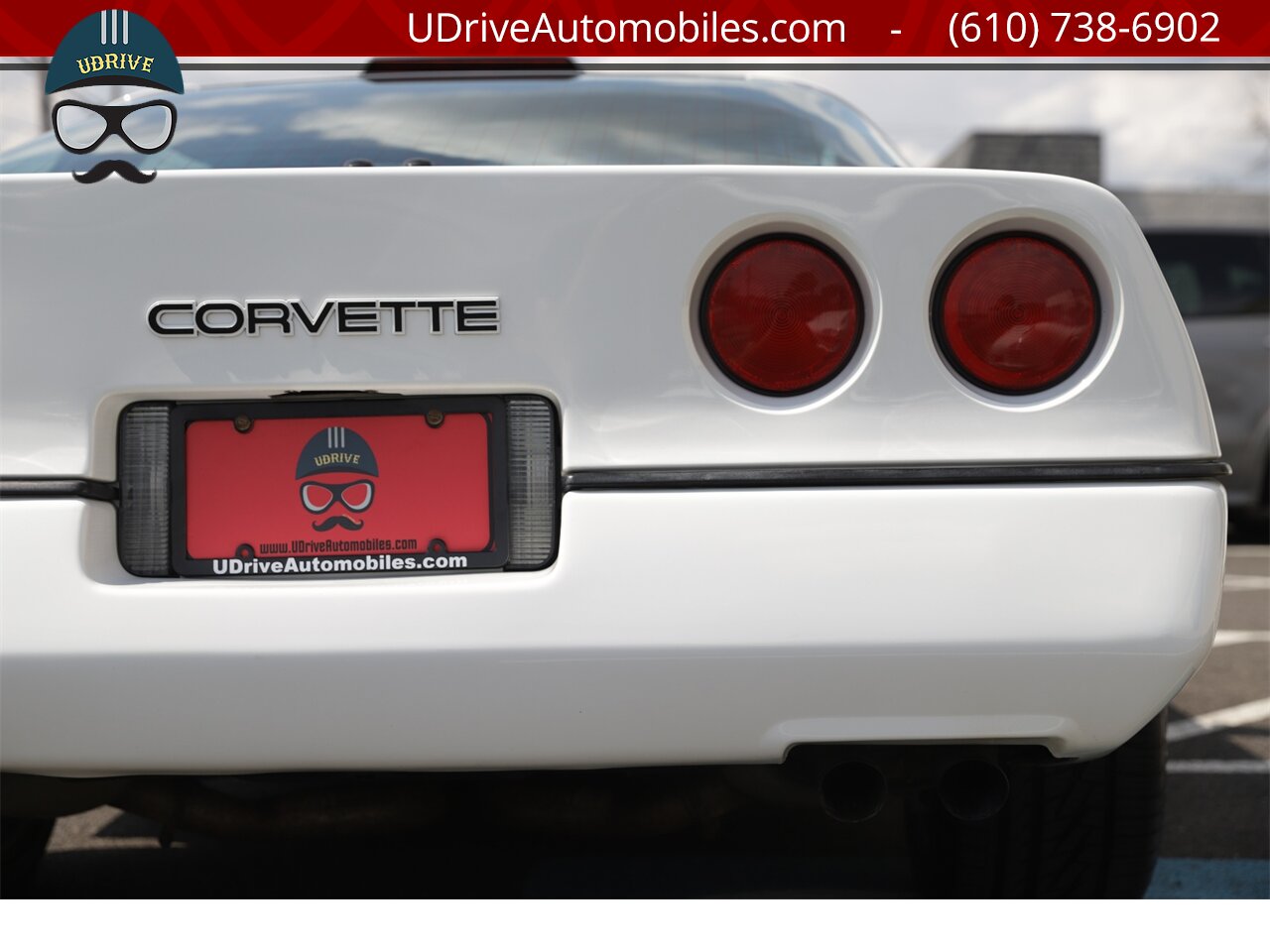1990 Chevrolet Corvette 3k MIles 1 Owner White over Red Sport Seats   - Photo 19 - West Chester, PA 19382