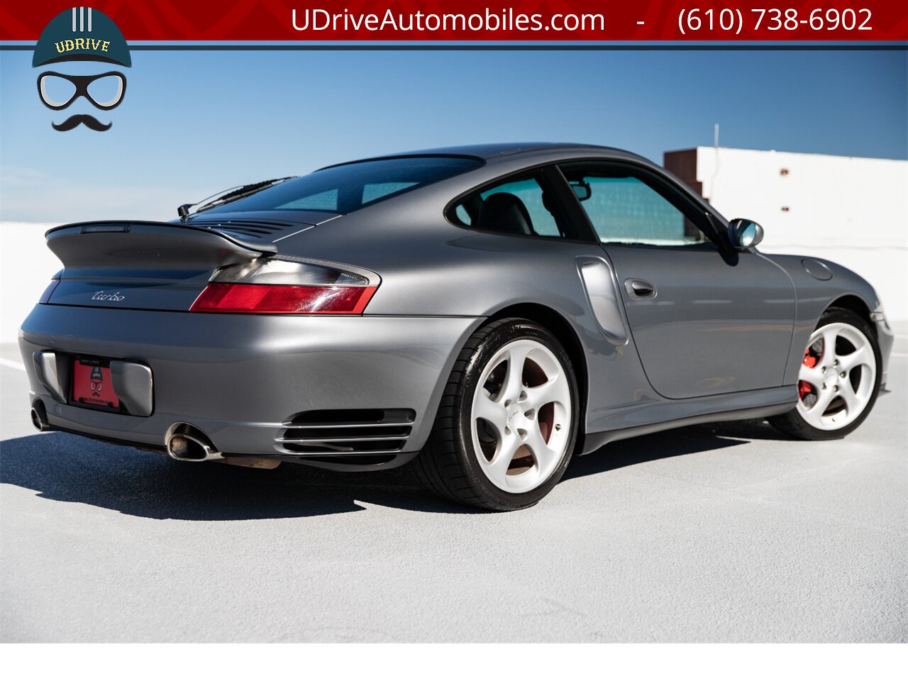 2003 Porsche 911 996 Turbo X50 Power Kit 6 Speed Seal Grey  over Black Leather - Photo 3 - West Chester, PA 19382
