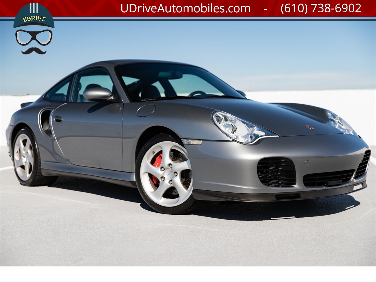 2003 Porsche 911 996 Turbo X50 Power Kit 6 Speed Seal Grey  over Black Leather - Photo 4 - West Chester, PA 19382