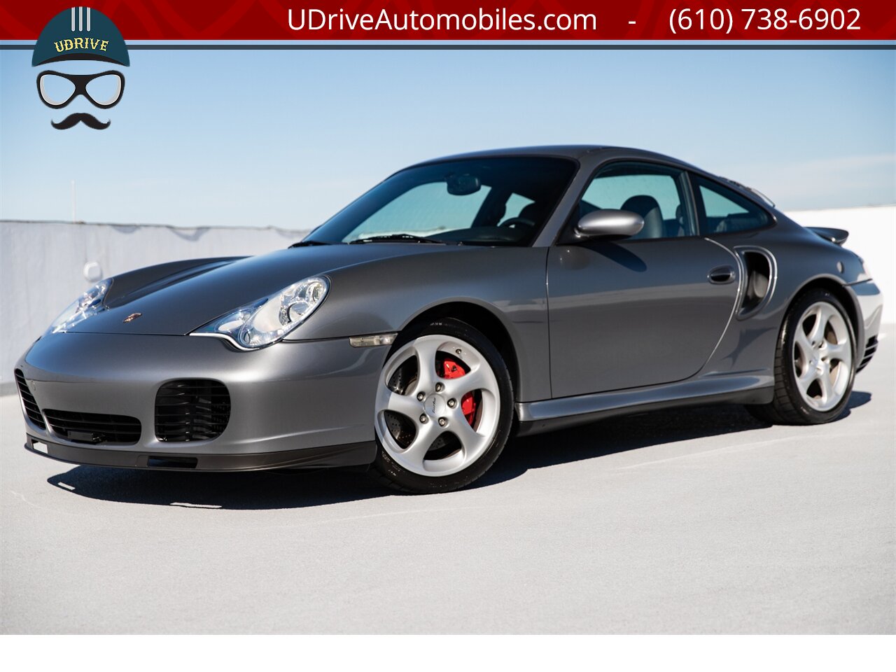 2003 Porsche 911 996 Turbo X50 Power Kit 6 Speed Seal Grey  over Black Leather - Photo 1 - West Chester, PA 19382