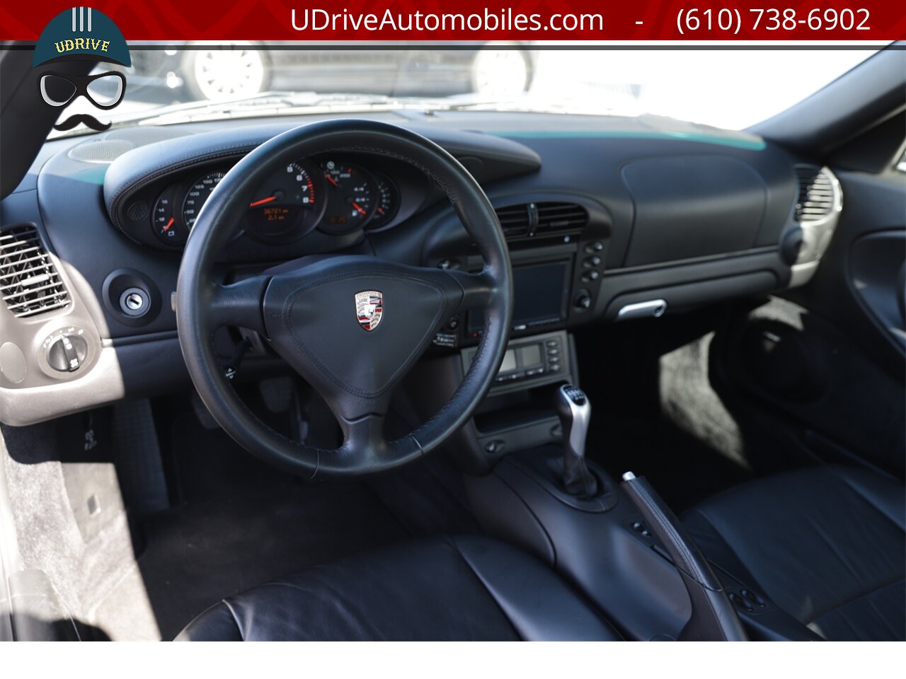 2003 Porsche 911 996 Turbo X50 Power Kit 6 Speed Seal Grey  over Black Leather - Photo 29 - West Chester, PA 19382