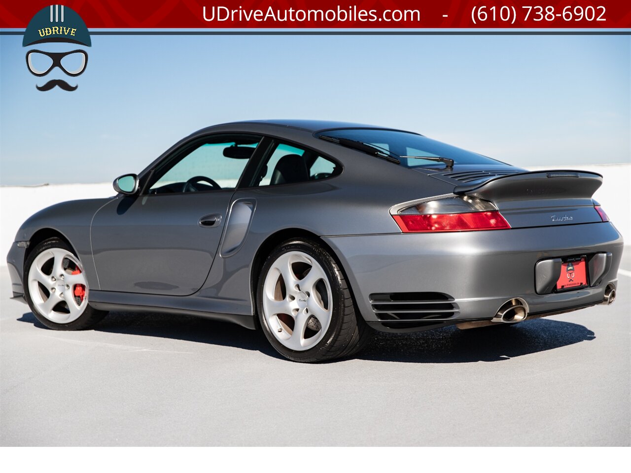 2003 Porsche 911 996 Turbo X50 Power Kit 6 Speed Seal Grey  over Black Leather - Photo 5 - West Chester, PA 19382