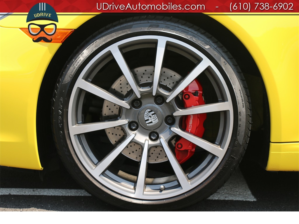 2012 Porsche 911 S 991S PDK 20in Wheels Racing Yellow Heated Seats   - Photo 33 - West Chester, PA 19382