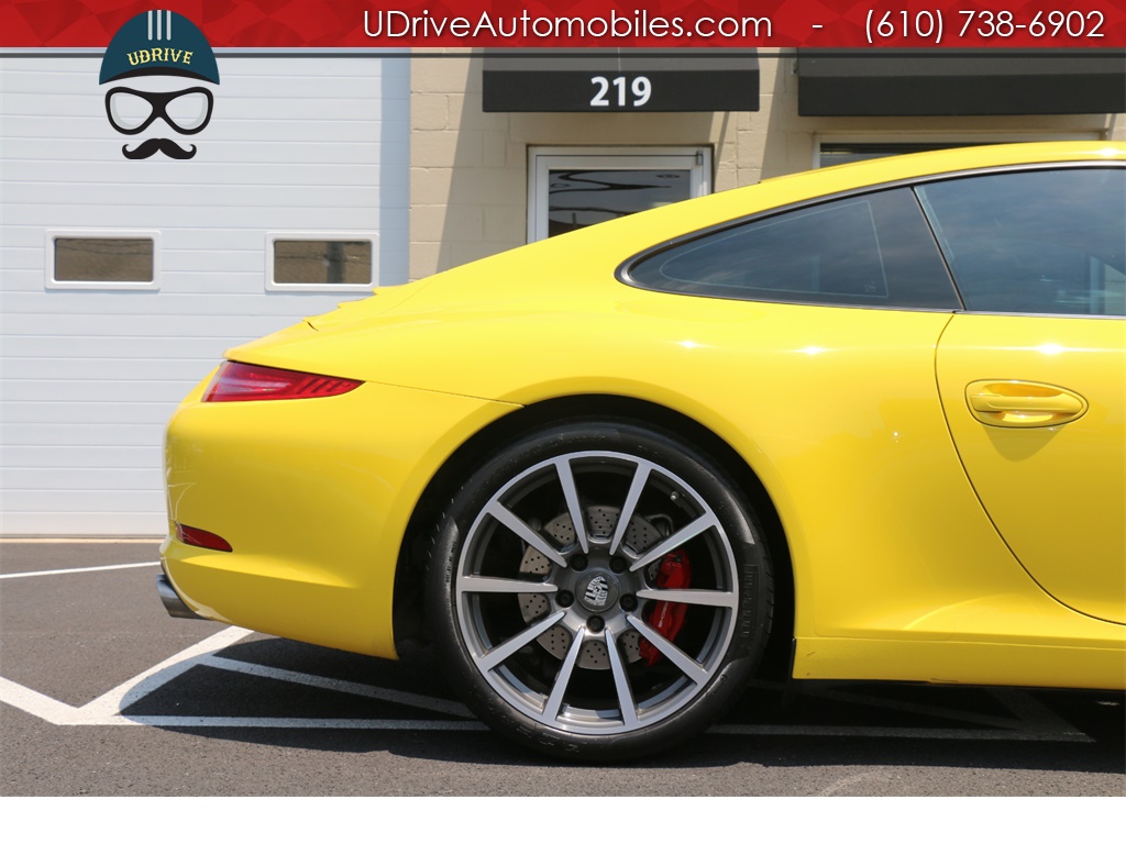 2012 Porsche 911 S 991S PDK 20in Wheels Racing Yellow Heated Seats   - Photo 18 - West Chester, PA 19382