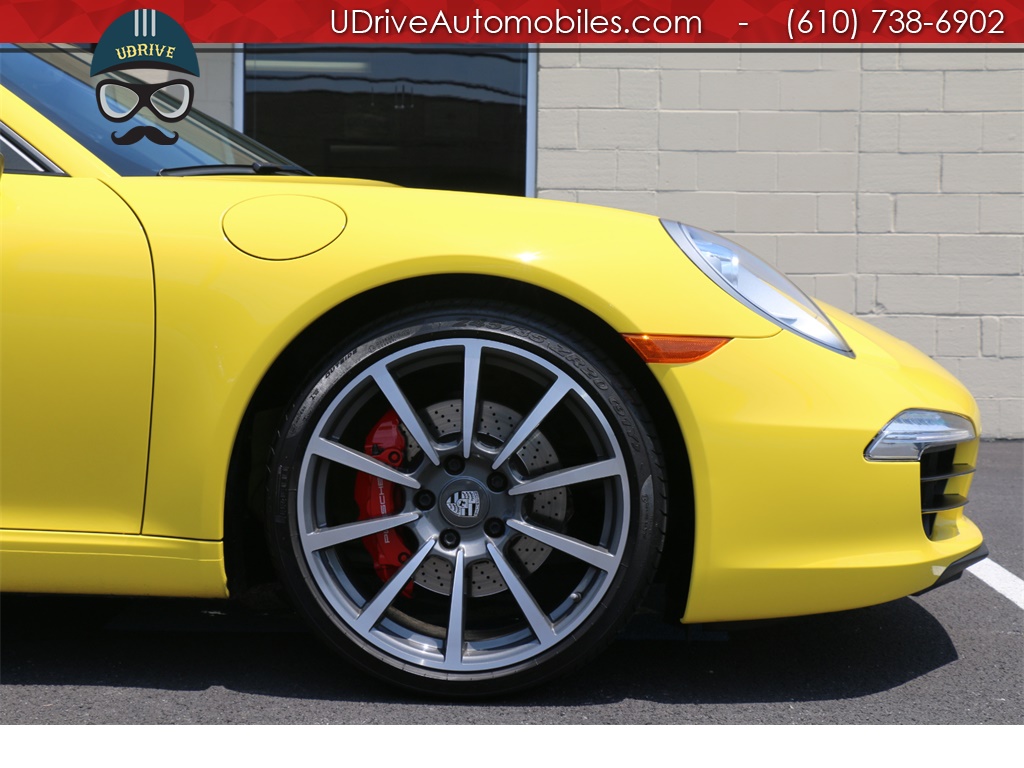 2012 Porsche 911 S 991S PDK 20in Wheels Racing Yellow Heated Seats   - Photo 16 - West Chester, PA 19382