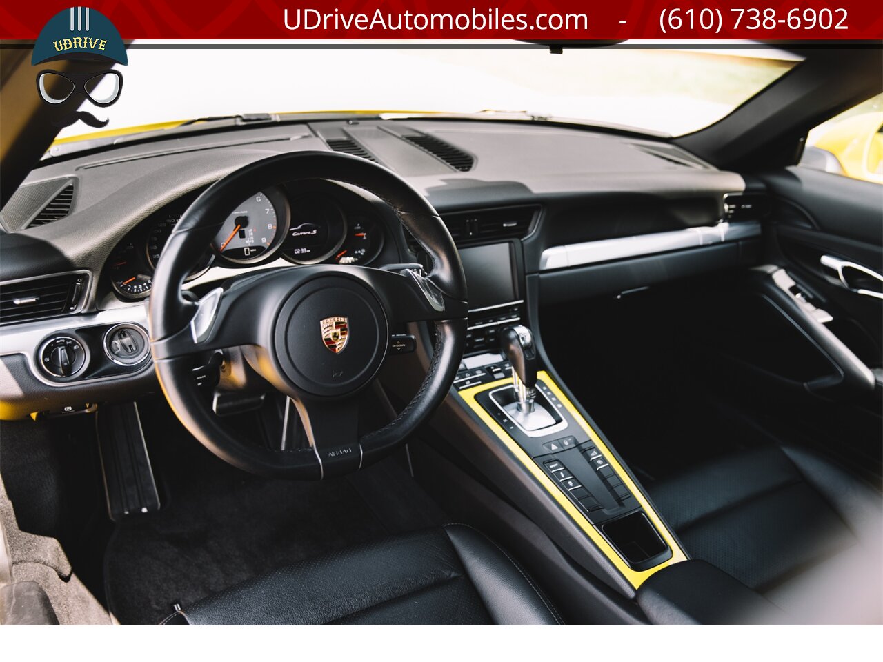 2012 Porsche 911 S 991S PDK 20in Wheels Racing Yellow Heated Seats   - Photo 6 - West Chester, PA 19382