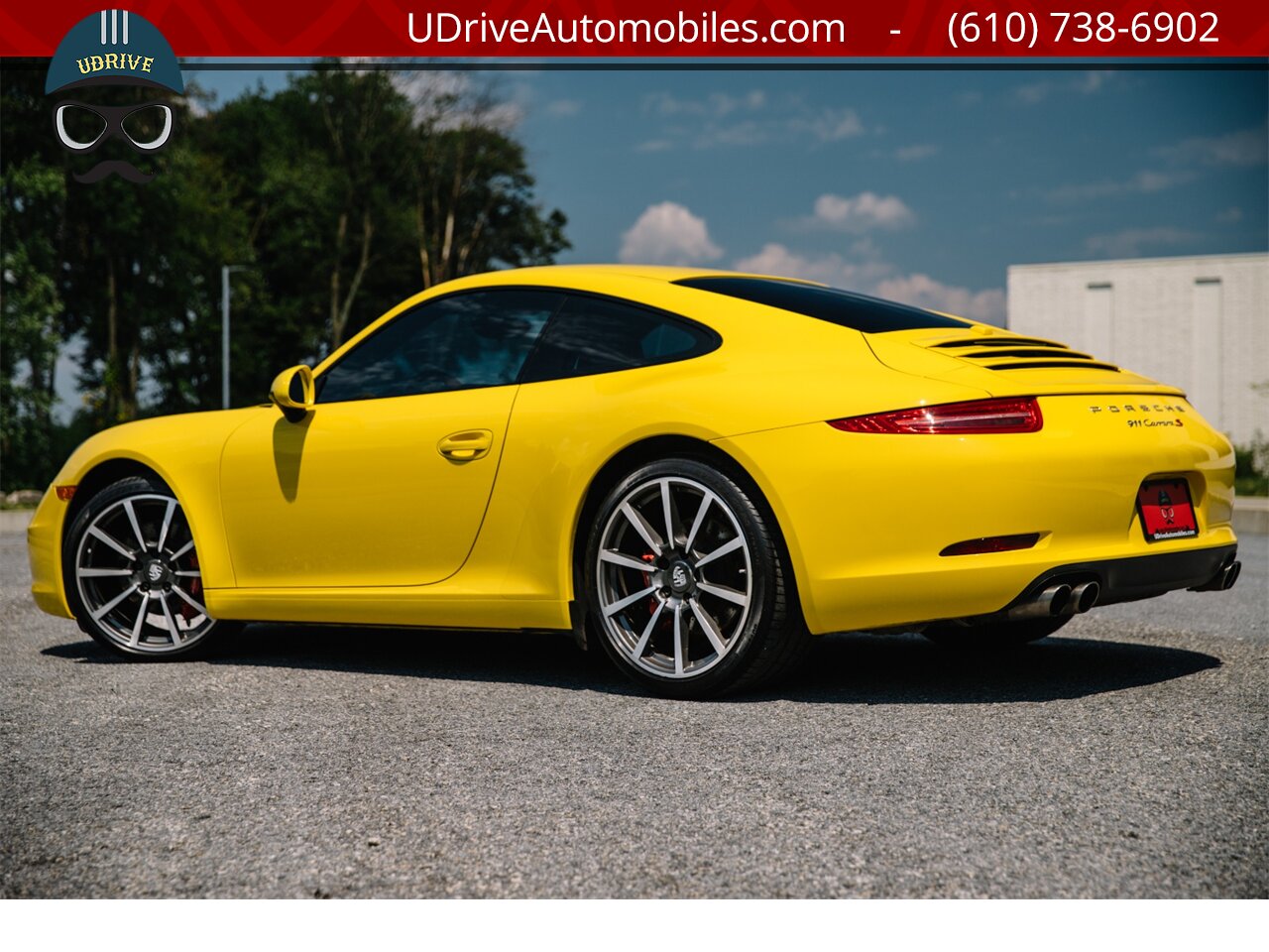 2012 Porsche 911 S 991S PDK 20in Wheels Racing Yellow Heated Seats   - Photo 4 - West Chester, PA 19382