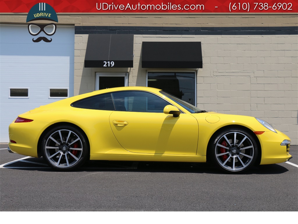 2012 Porsche 911 S 991S PDK 20in Wheels Racing Yellow Heated Seats   - Photo 17 - West Chester, PA 19382