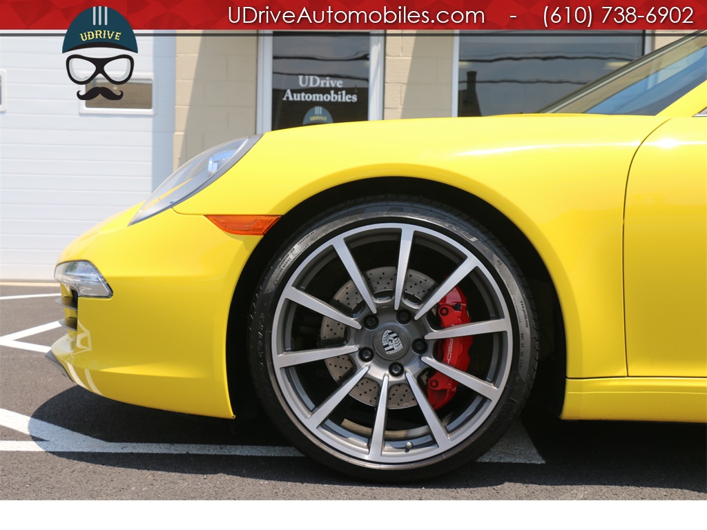 2012 Porsche 911 S 991S PDK 20in Wheels Racing Yellow Heated Seats   - Photo 8 - West Chester, PA 19382