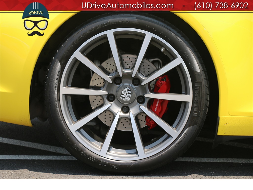 2012 Porsche 911 S 991S PDK 20in Wheels Racing Yellow Heated Seats   - Photo 35 - West Chester, PA 19382