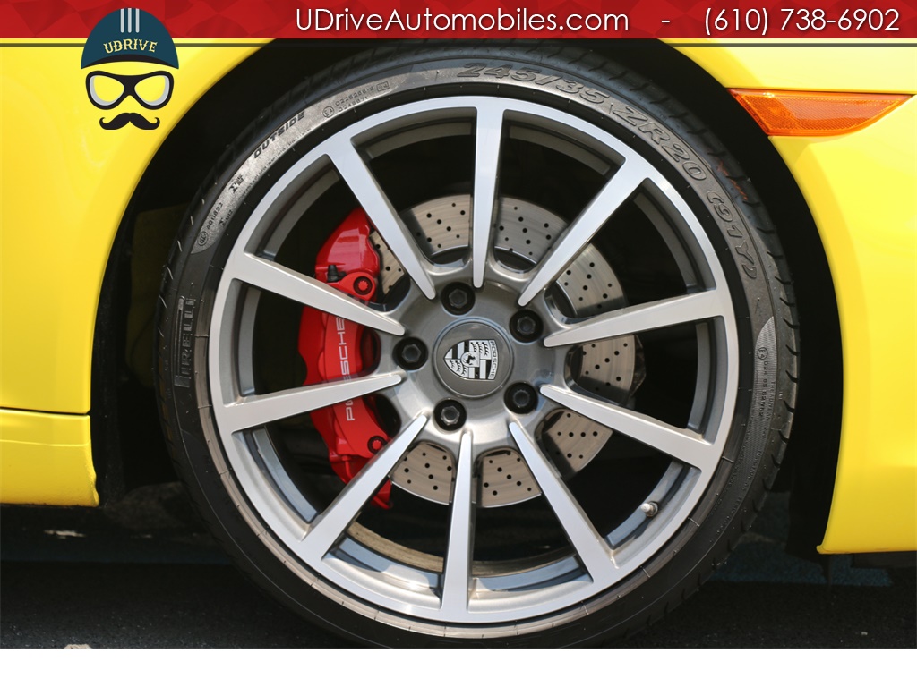2012 Porsche 911 S 991S PDK 20in Wheels Racing Yellow Heated Seats   - Photo 34 - West Chester, PA 19382