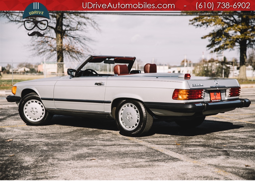 1987 Mercedes-Benz 560 SL w/ Hardtop 27k Miles Time Capsule Serv Hist  Spectacular Condition - Photo 5 - West Chester, PA 19382