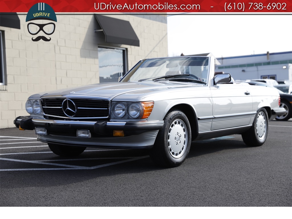 1987 Mercedes-Benz 560 SL w/ Hardtop 27k Miles Time Capsule Serv Hist  Spectacular Condition - Photo 11 - West Chester, PA 19382