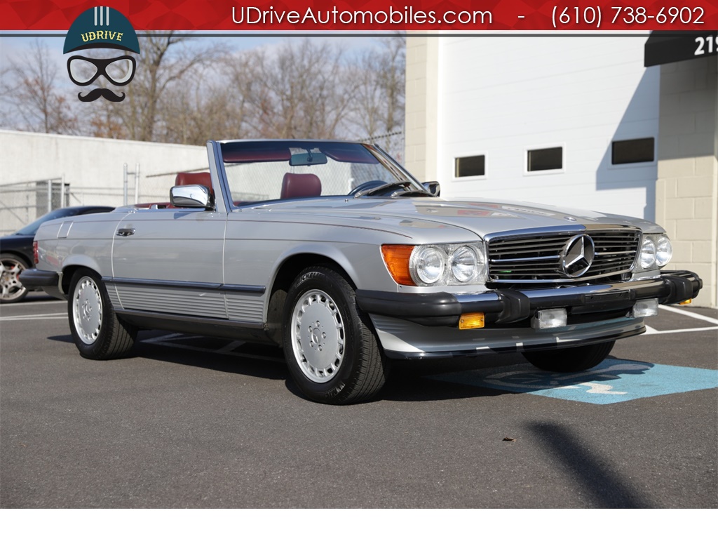 1987 Mercedes-Benz 560 SL w/ Hardtop 27k Miles Time Capsule Serv Hist  Spectacular Condition - Photo 16 - West Chester, PA 19382
