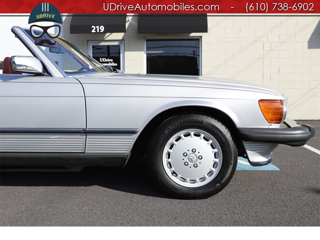 1987 Mercedes-Benz 560 SL w/ Hardtop 27k Miles Time Capsule Serv Hist  Spectacular Condition - Photo 17 - West Chester, PA 19382