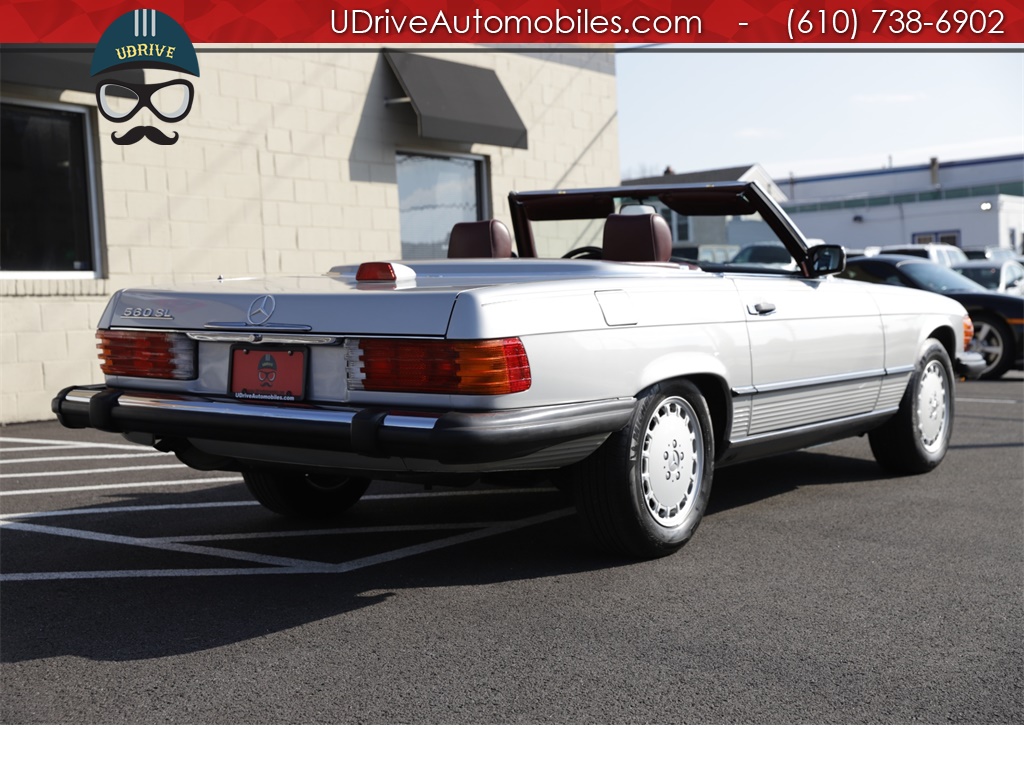 1987 Mercedes-Benz 560 SL w/ Hardtop 27k Miles Time Capsule Serv Hist  Spectacular Condition - Photo 20 - West Chester, PA 19382