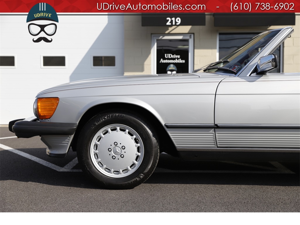 1987 Mercedes-Benz 560 SL w/ Hardtop 27k Miles Time Capsule Serv Hist  Spectacular Condition - Photo 8 - West Chester, PA 19382