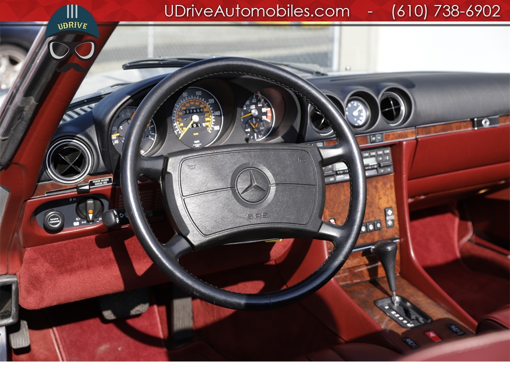 1987 Mercedes-Benz 560 SL w/ Hardtop 27k Miles Time Capsule Serv Hist  Spectacular Condition - Photo 30 - West Chester, PA 19382