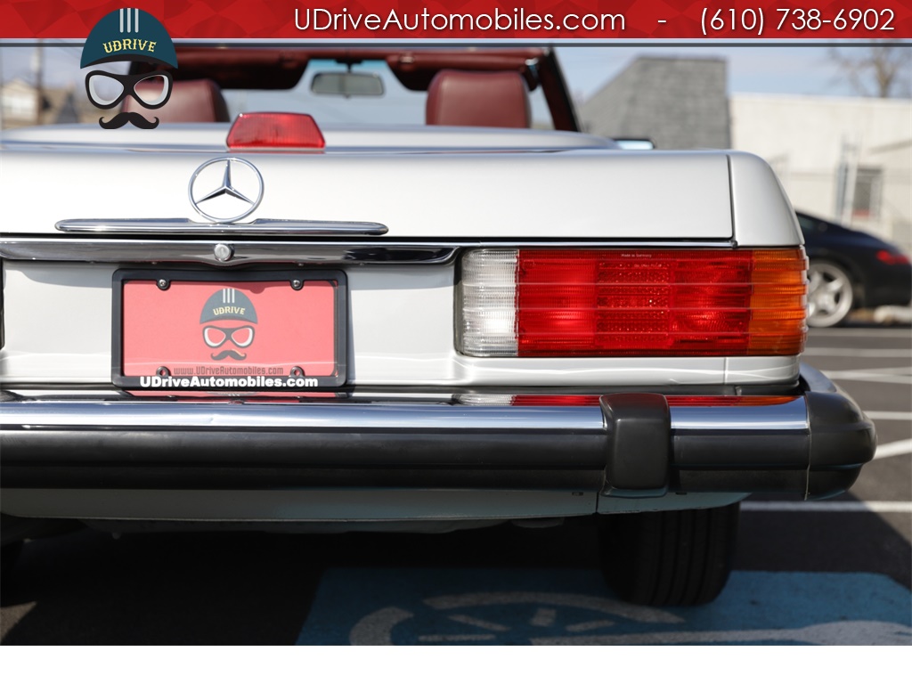1987 Mercedes-Benz 560 SL w/ Hardtop 27k Miles Time Capsule Serv Hist  Spectacular Condition - Photo 21 - West Chester, PA 19382