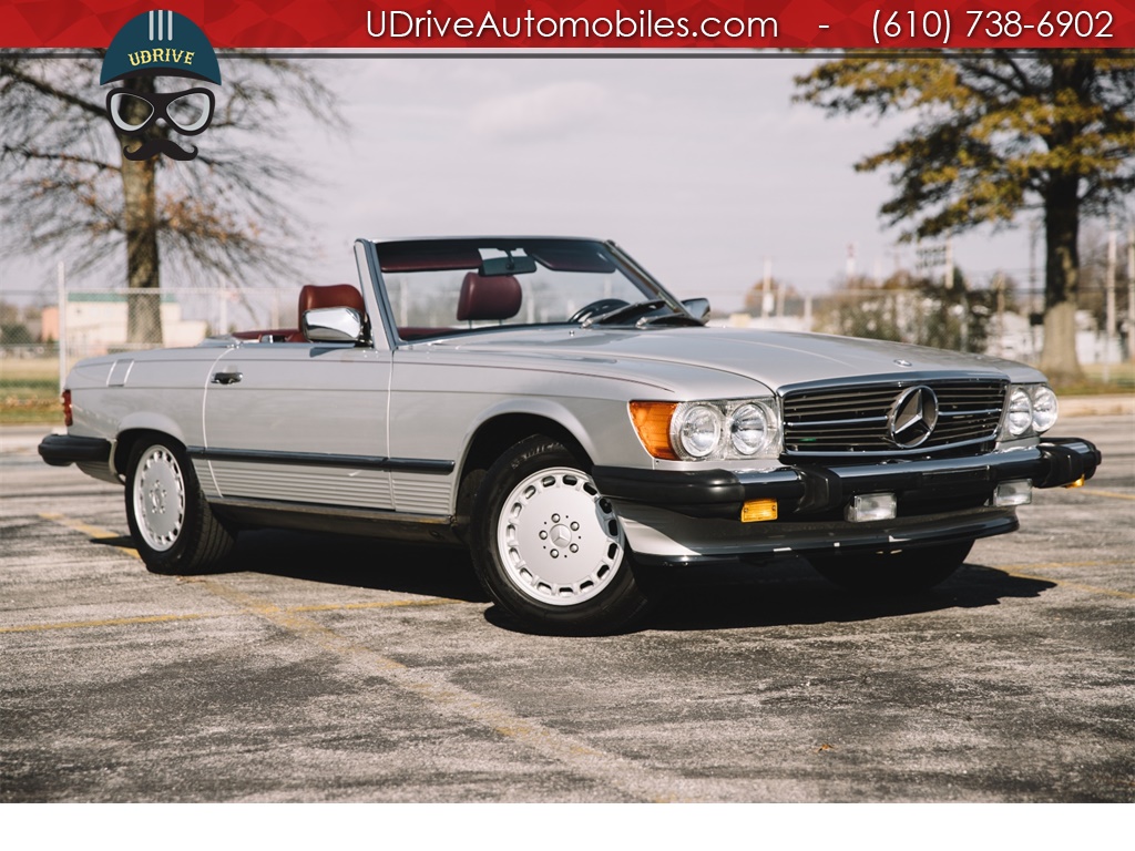 1987 Mercedes-Benz 560 SL w/ Hardtop 27k Miles Time Capsule Serv Hist  Spectacular Condition - Photo 4 - West Chester, PA 19382