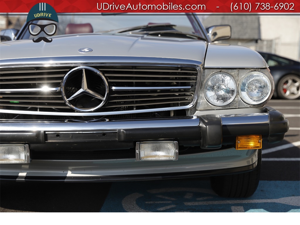 1987 Mercedes-Benz 560 SL w/ Hardtop 27k Miles Time Capsule Serv Hist  Spectacular Condition - Photo 13 - West Chester, PA 19382