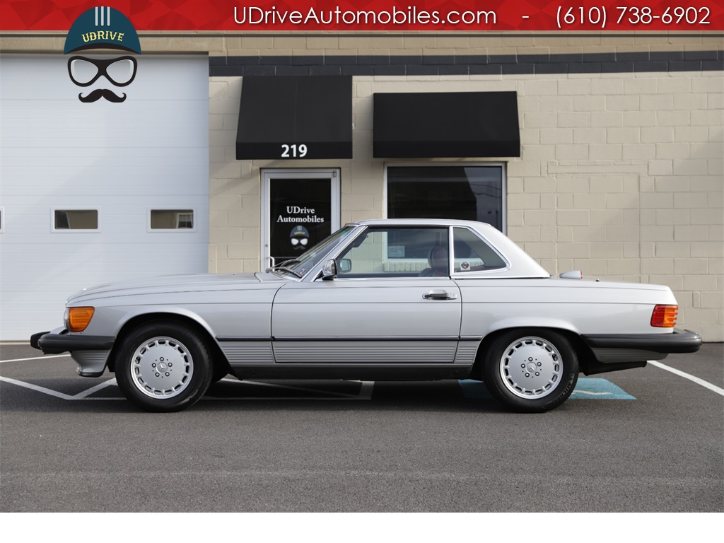 1987 Mercedes-Benz 560 SL w/ Hardtop 27k Miles Time Capsule Serv Hist  Spectacular Condition - Photo 9 - West Chester, PA 19382
