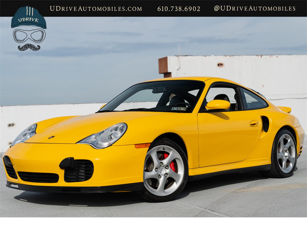 2001 Porsche 911 Turbo  996 6 Speed Detailed Service History Speed Yellow - Photo 1 - West Chester, PA 19382