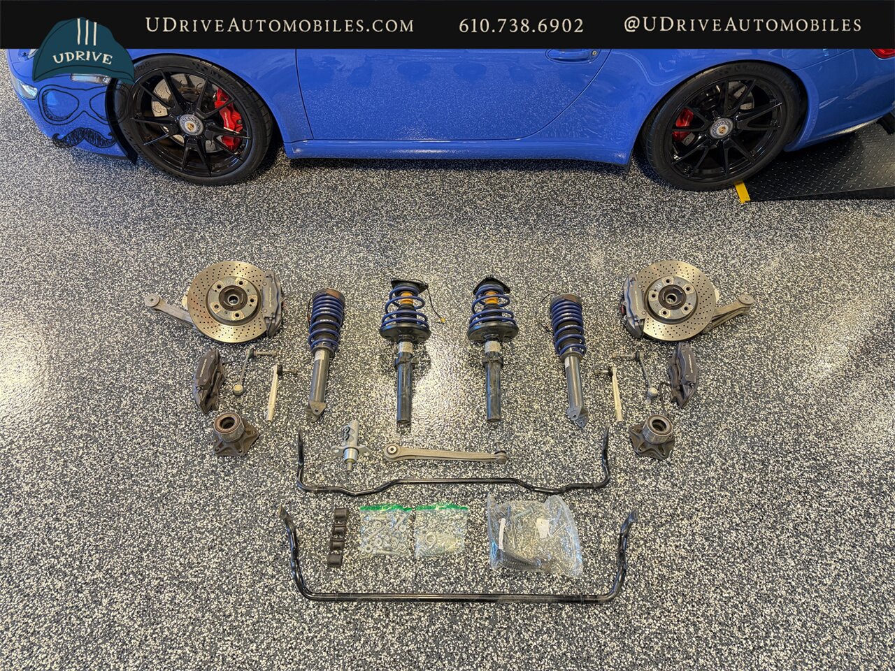 2006 Porsche 911 Carrera  Paint to Sample Maritime Blue 6 Speed Chrono Sport Seats Full PPF - Photo 62 - West Chester, PA 19382