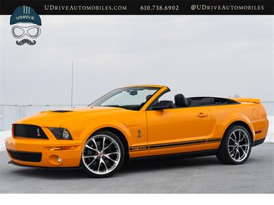 2008 Ford Mustang Shelby GT500  Grabber Orange Convertible 16k Miles Convertible