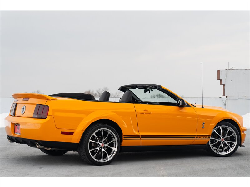 2008 Ford Mustang Shelby GT500  Grabber Orange Convertible 16k Miles