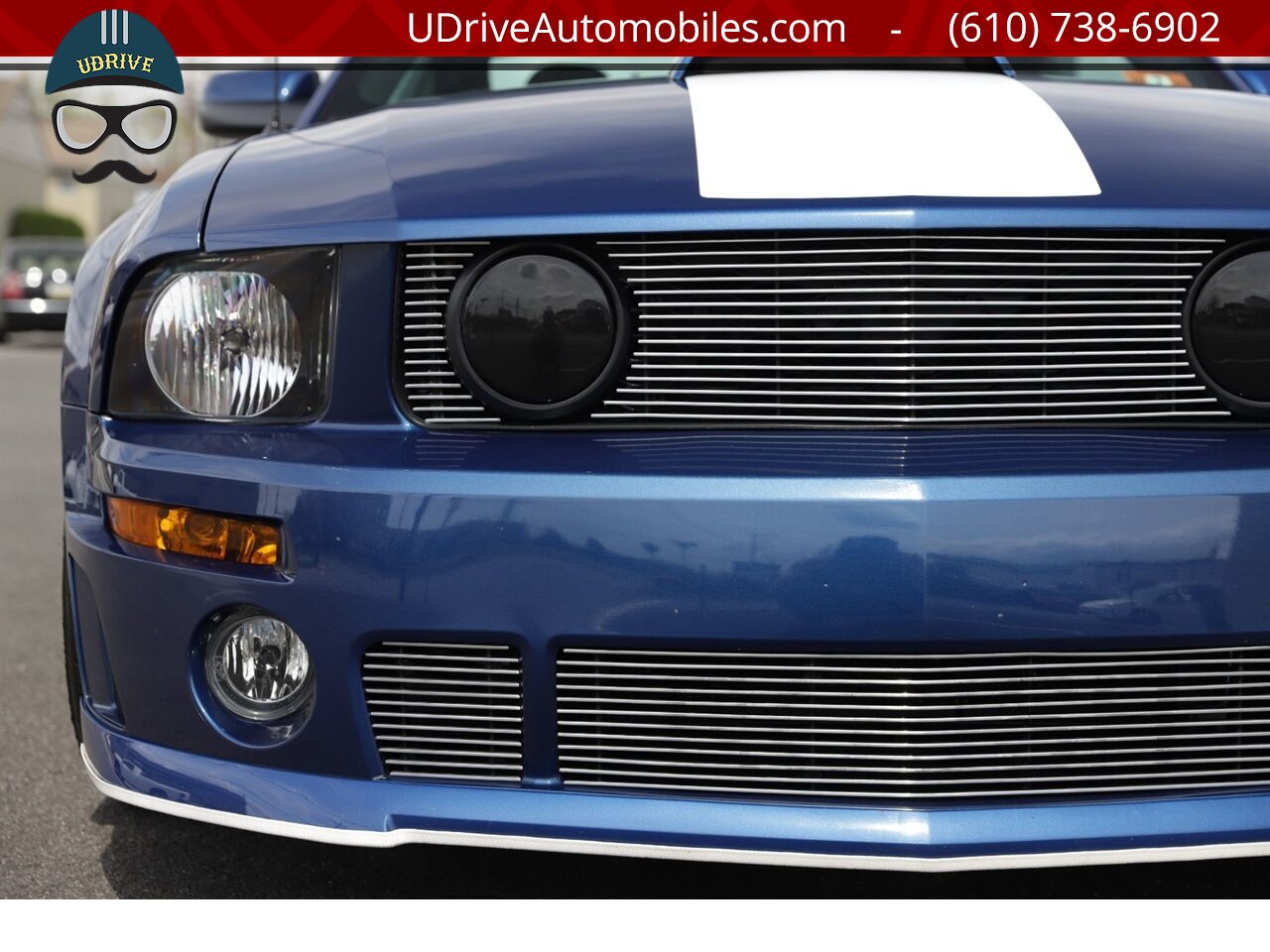 2007 Ford Mustang GT Roush 427R 22k Miles Vista Blue 2 Tone Seats   - Photo 14 - West Chester, PA 19382
