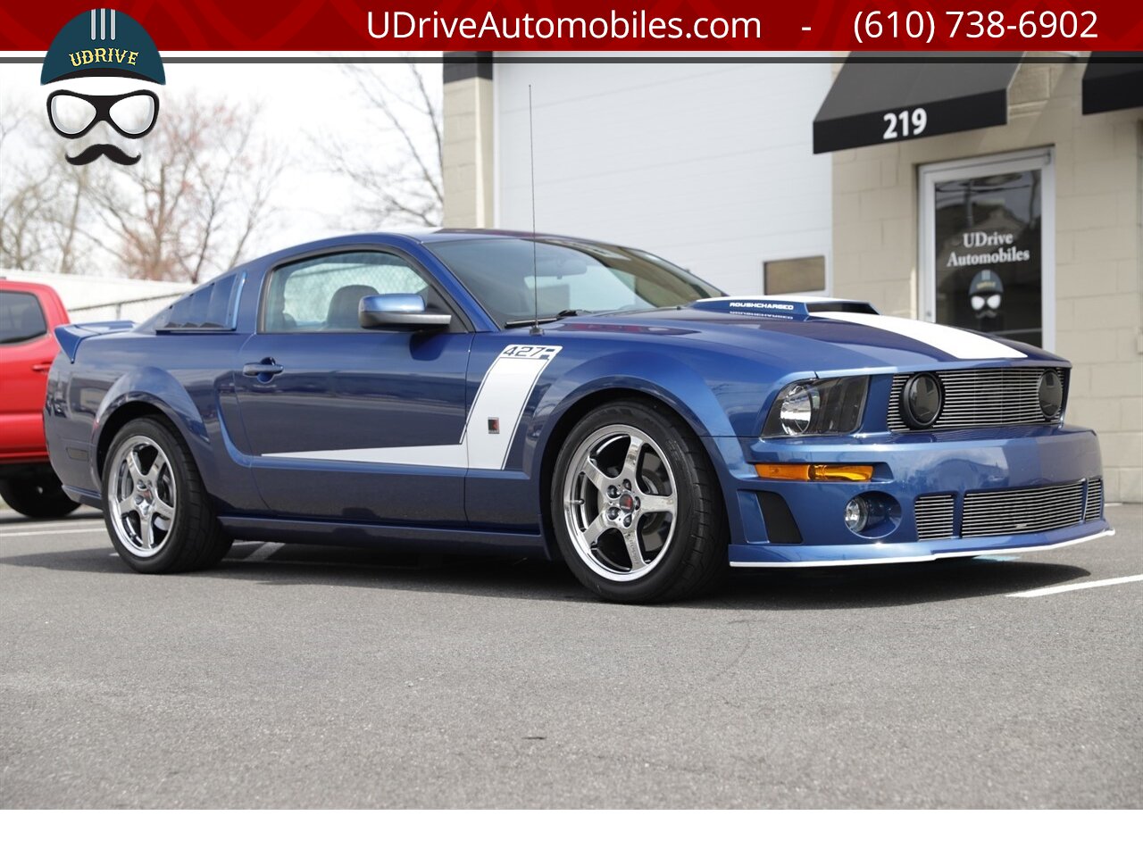 2007 Ford Mustang GT Roush 427R 22k Miles Vista Blue 2 Tone Seats   - Photo 15 - West Chester, PA 19382