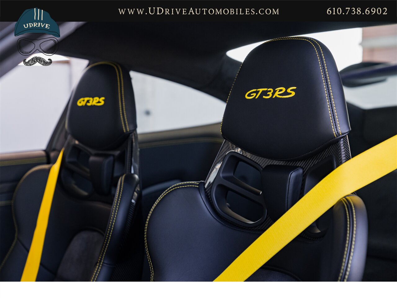 2016 Porsche 911 GT3 RS  1k Miles PCCB Front Axle Lift Yellow Stitching - Photo 40 - West Chester, PA 19382