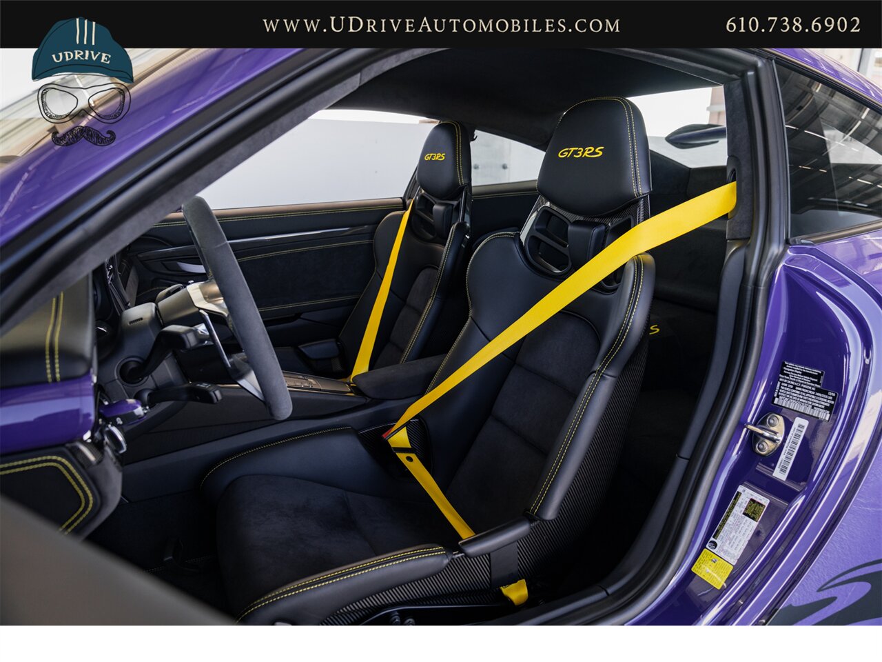 2016 Porsche 911 GT3 RS  1k Miles PCCB Front Axle Lift Yellow Stitching - Photo 7 - West Chester, PA 19382