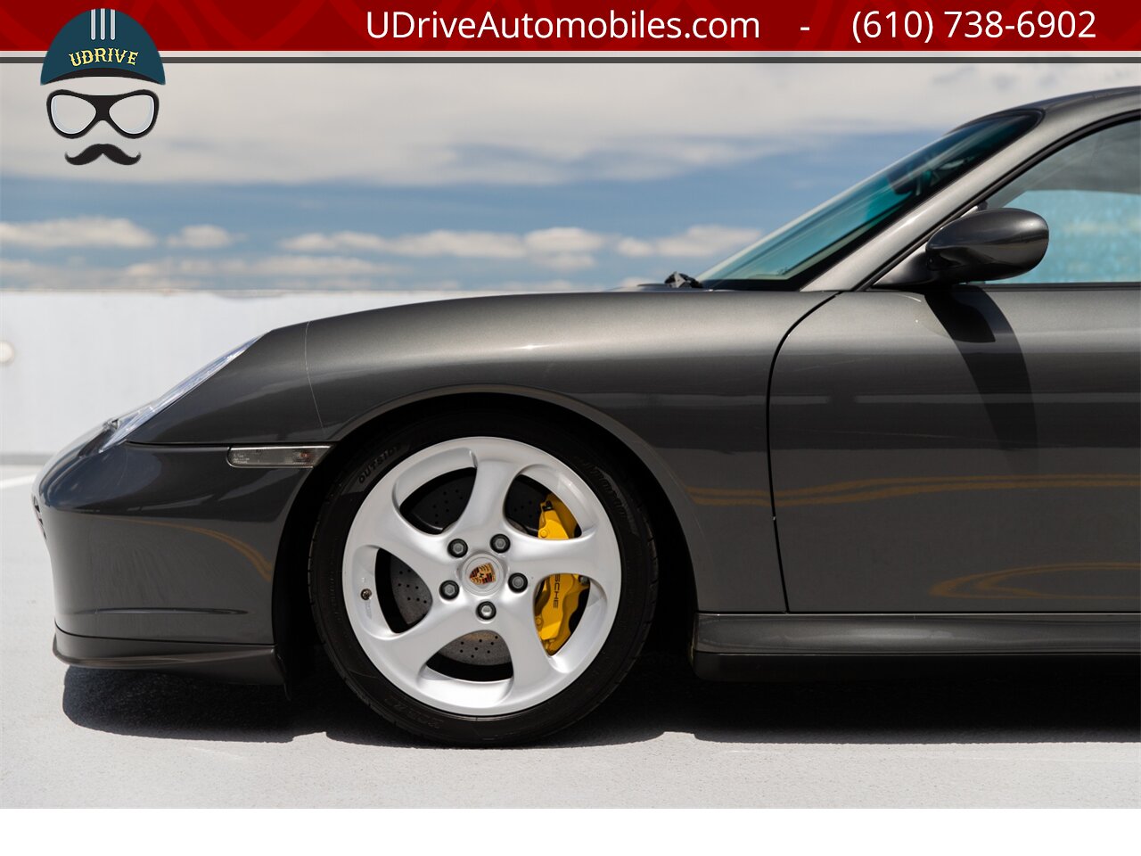 2005 Porsche 911 996 Turbo S Slate Grey Sport Seats Yellow Belts  Sport Shifter Deviating Carpet $139k MSRP - Photo 7 - West Chester, PA 19382