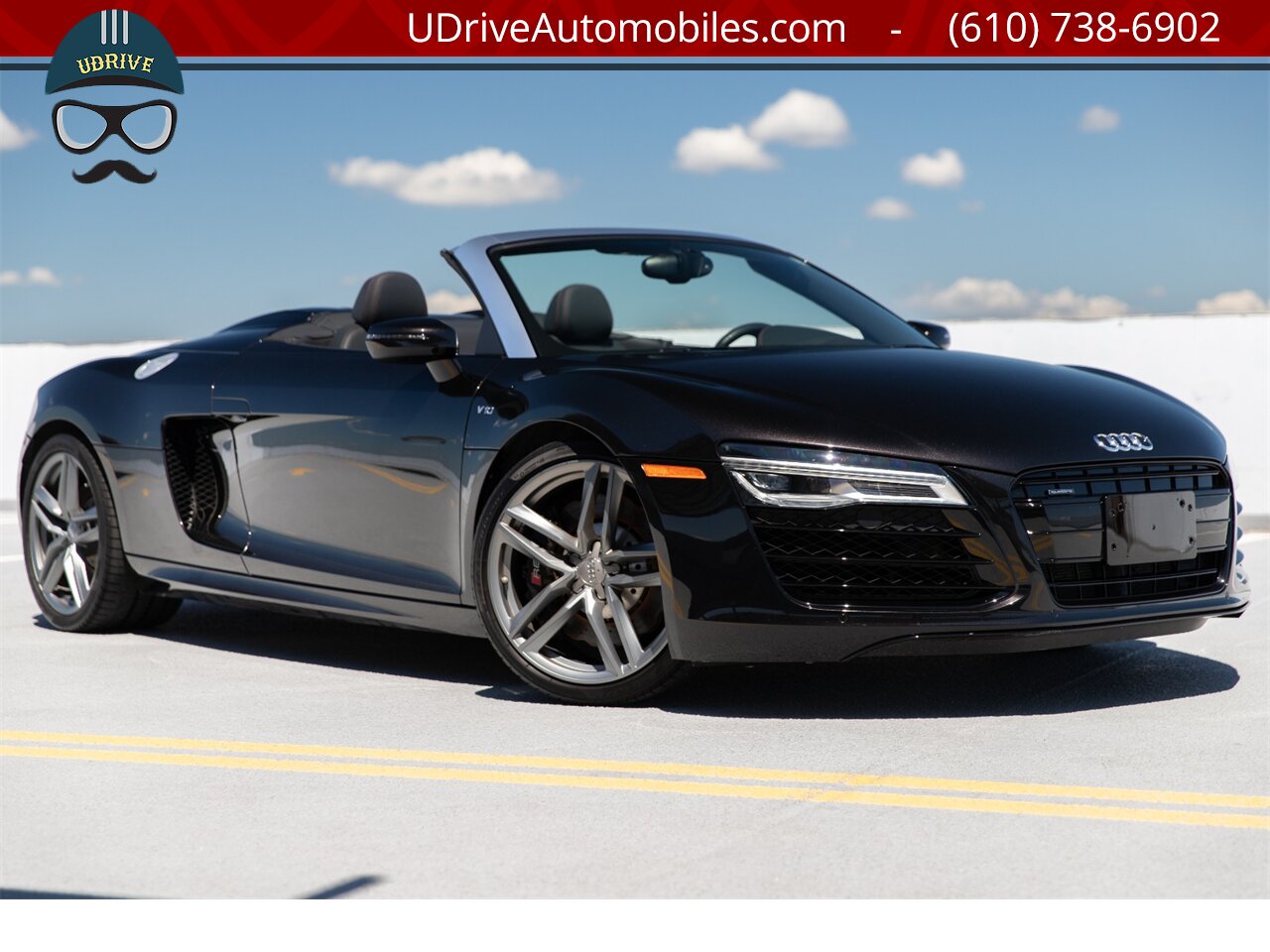 2014 Audi R8 5.2 V10 Quattro Spyder 6 Speed Manual 2k Miles  Extremely RARE 1 of 1 Color Combo - Photo 4 - West Chester, PA 19382