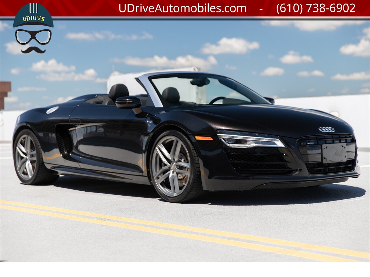 2014 Audi R8 5.2 V10 Quattro Spyder 6 Speed Manual 2k Miles  Extremely RARE 1 of 1 Color Combo - Photo 14 - West Chester, PA 19382